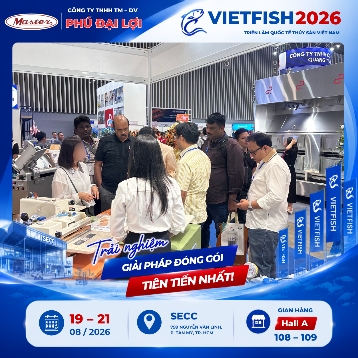Hinh 7 khach hang tham quan gian hang Phu Dai Loi tai Vietfish 2026