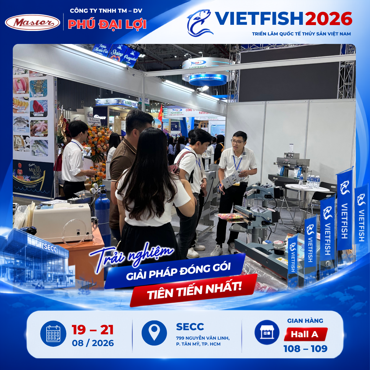 Hinh 11 khach hang tham quan gian hang Phu Dai Loi tai Vietfish 2026