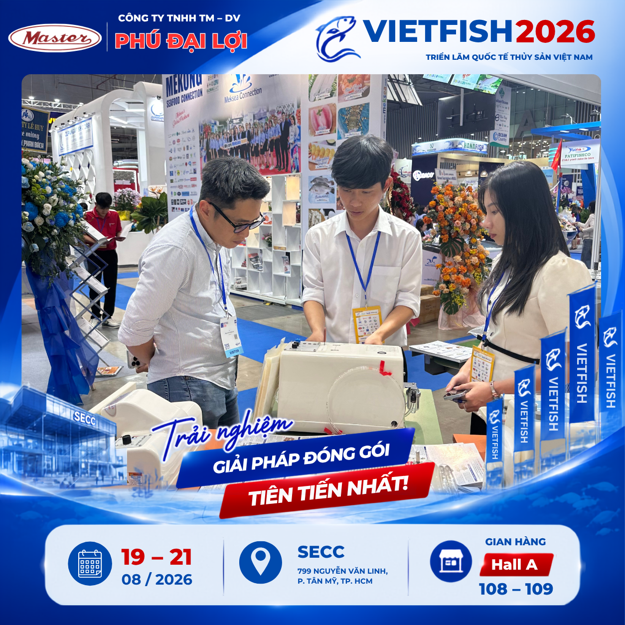 Hinh 12 khach hang tham quan gian hang Phu Dai Loi tai Vietfish 2026